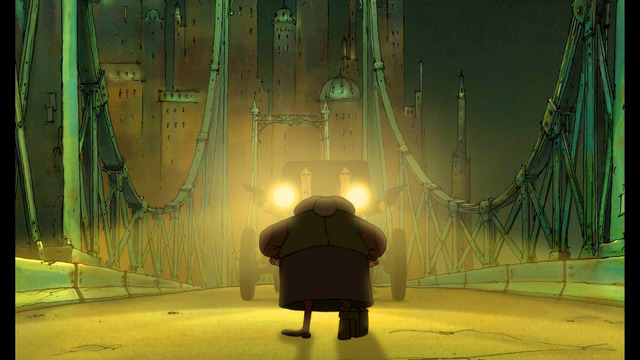 『ベルヴィル・ランデブー』（C）Les Armateurs / Production Champion Vivi Film / France 3 Cinema / RGP France / Sylvian Chomet