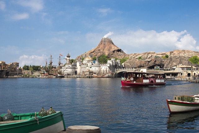 東京ディズニーシーのプロメテウス火山