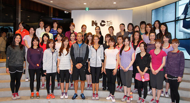 NIKE TRAINING CLUB （NTC）：2013年1月31日「NTCプレミアムトレーニングwith道端ジェシカ 」にて