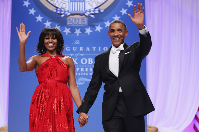 ミシェル・オバマ米大統領夫人、バラク・オバマ米大統領 -(C) Getty Images