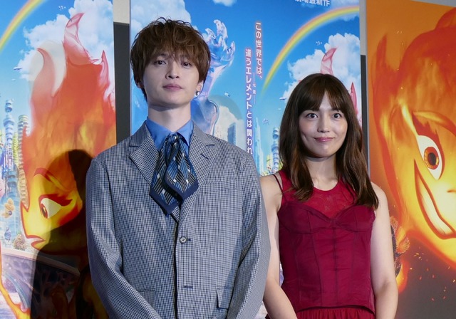 川口春奈と玉森裕太『マイ・エレメント』公開記念舞台挨拶