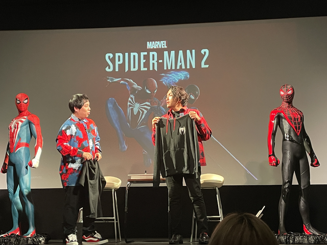 マーベル大好き芸人の霜降り明星・せいやさん&見取り図・盛山さんが愛を語る！『Marvel’s Spider-Man 2』発売直前記念イベントレポ