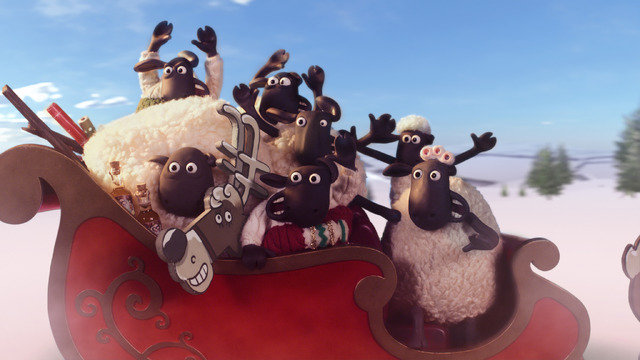 8_④『ひつじのショーン ～クリスマスの冒険～ 劇場公開版』© Aardman Animations Ltd2021