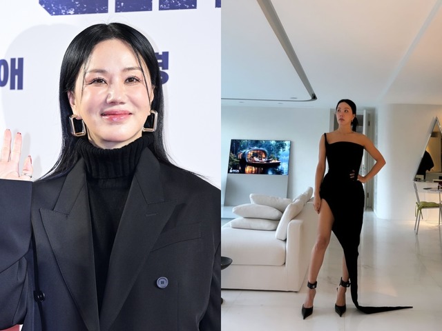 【韓国女優】本当に55歳なの？オム・ジョンファ、20代に負けない美脚に驚き【PHOTO】