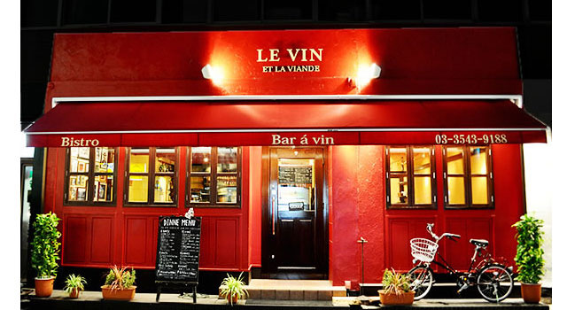 ル・ヴァン・エ・ラ・ヴィアンド（LE VIN ET LA VIANDE）店外観