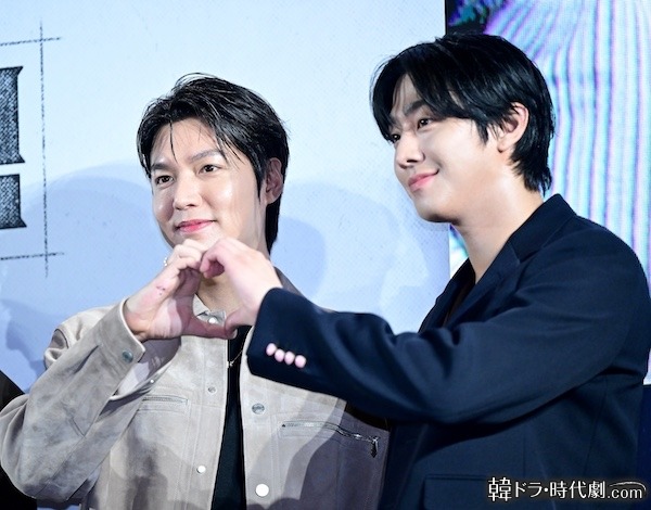 左からイ・ミンホ、アン・ヒョソプ