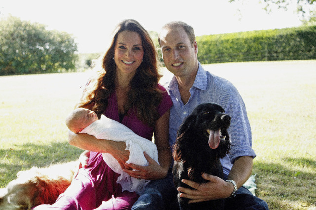 キャサリン妃＆ウィリアム王子＆ジョージ王子-(C) Getty Images