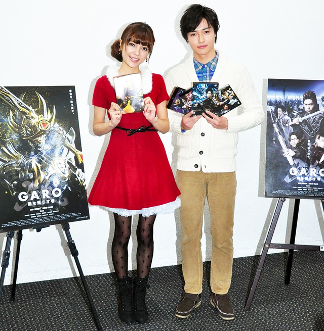 栗山航＆南里美希／「牙狼＜GARO＞ ～闇を照らす者～」ブルーレイ＆DVD発売記念クリスマス・イベント