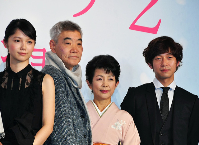 宮崎あおい＆市毛良枝＆柄本明＆深川栄洋監督／『神様のカルテ2』完成報告会見